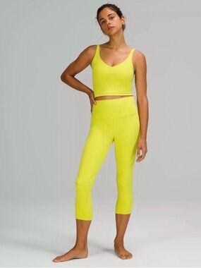 Lululemon Electric Lemon Align Set